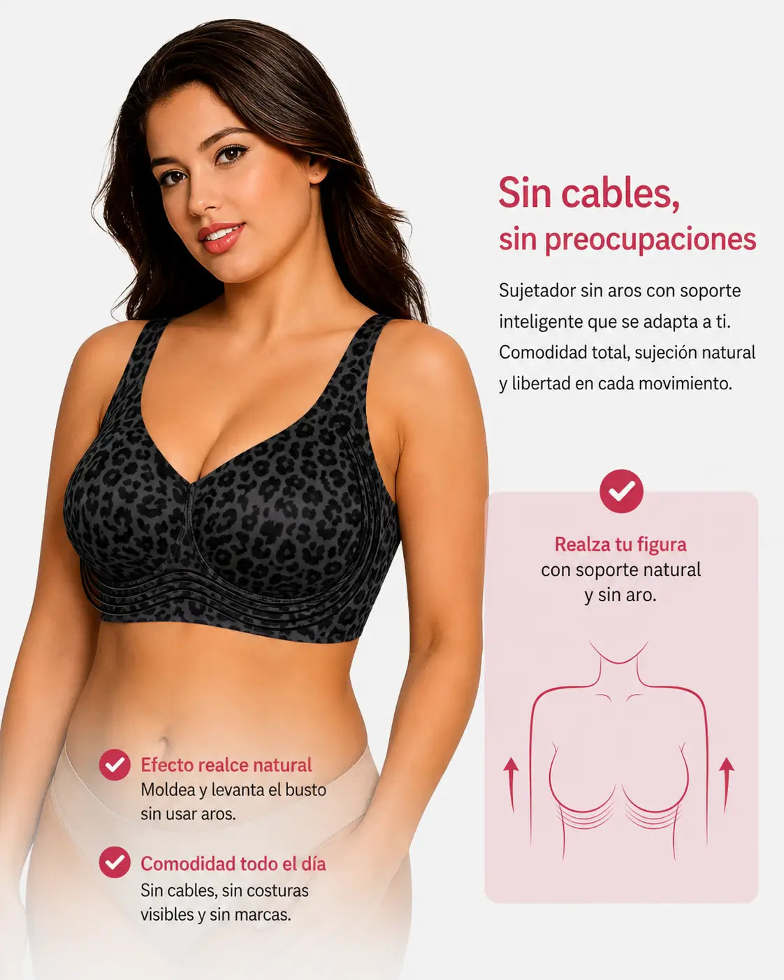 SheForm Non-Wired Smoothing Firming Bra