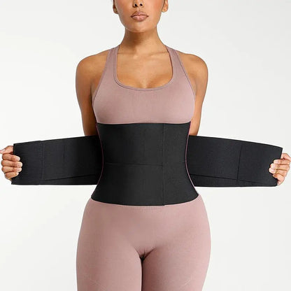 Triple-Adjust Waist Trainer with Full Tummy Control