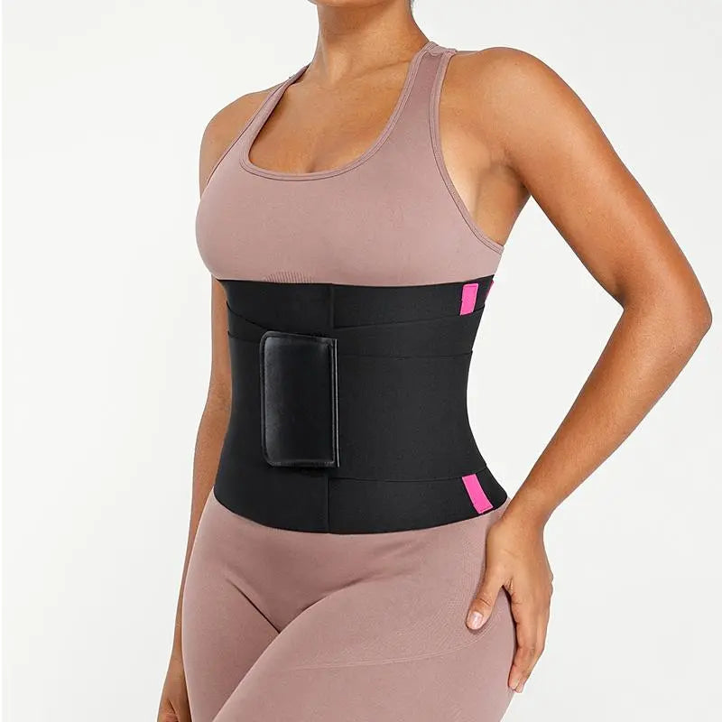 Triple-Adjust Waist Trainer with Full Tummy Control
